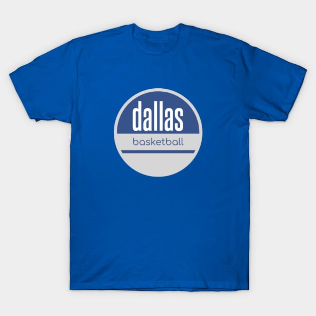 dallas basketball T-Shirt by BVHstudio